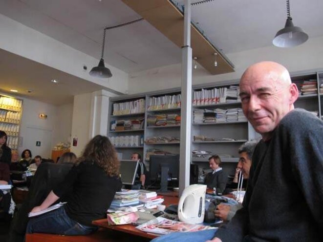 Alain Frilet, directeur des rédactions d'Eyedea © Michel Puech Alain Frilet, directeur des rédactions d'Eyedea © Michel Puech